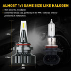 Set of 2 CANBUS LED Headlight Bulbs for Chevy Silverado 1500 2500 HD (2001–2006)