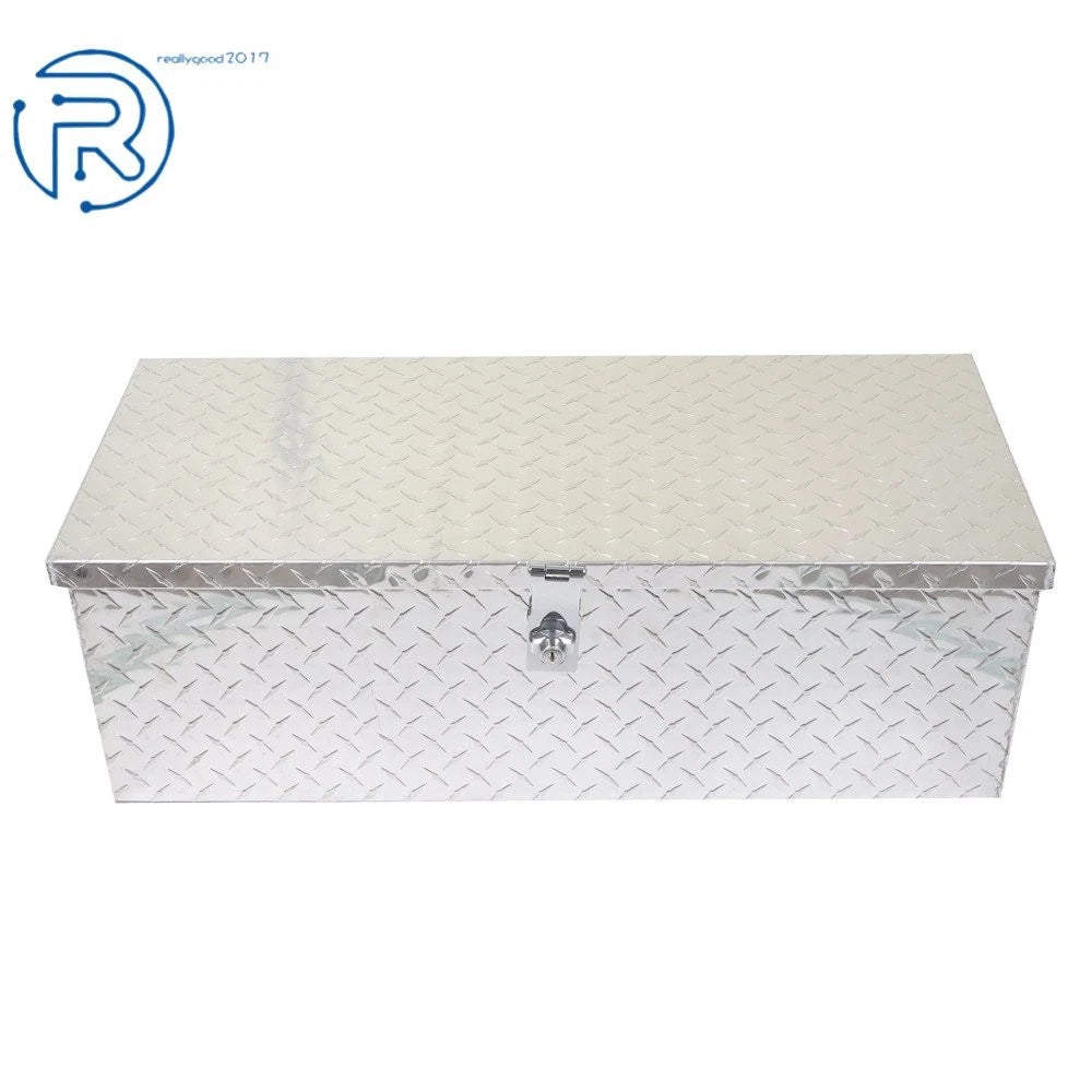 20"×12"×10" Aluminum Trailer Tool Box with Lock for Universal Fit