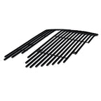 Upper Stainless Black Billet Grille Insert for Chevy Equinox (2016–2017)