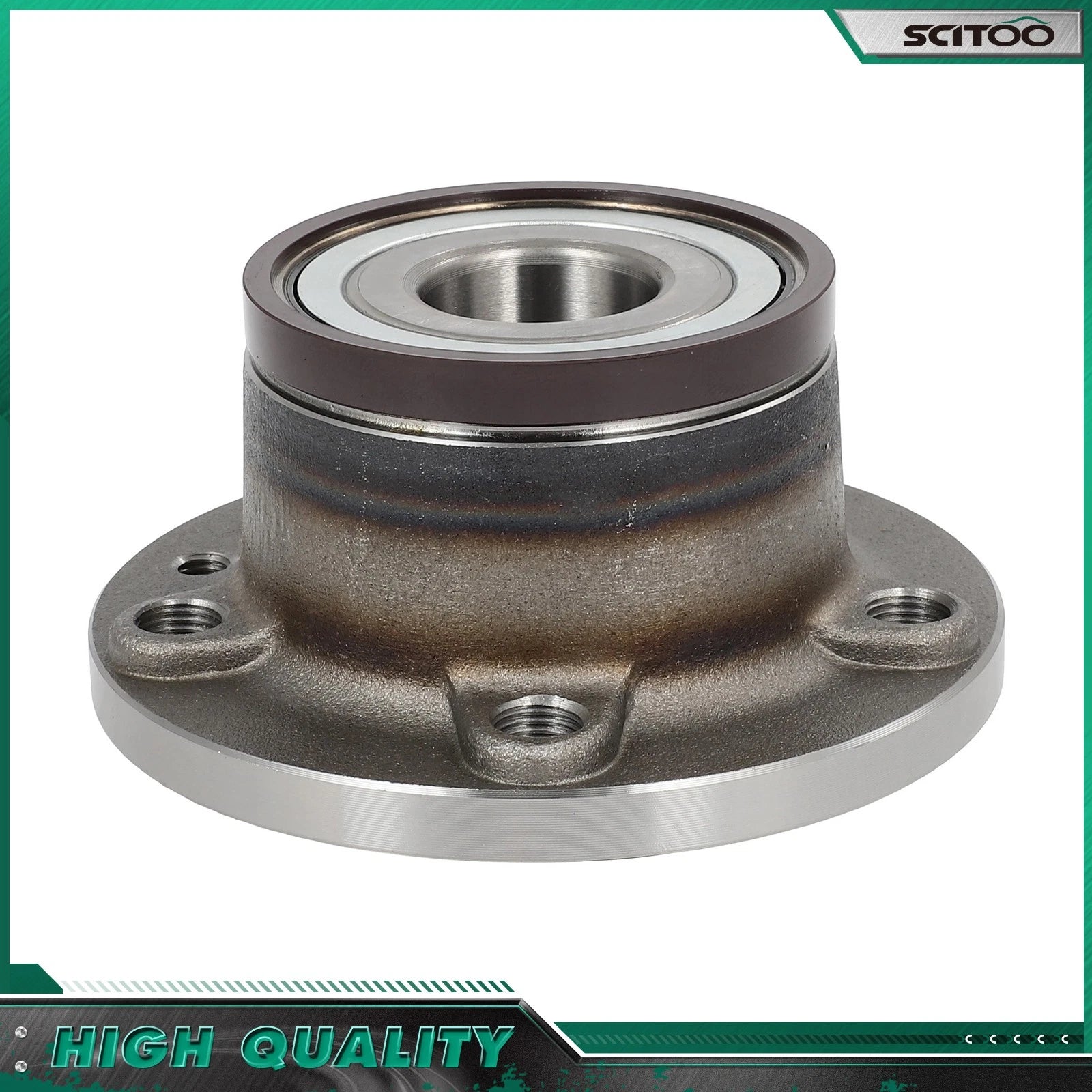 1 Pcs Rear Wheel Bearing Hub Assembly for Ram ProMaster City (2015–2022) 5-Bolt W/ABS