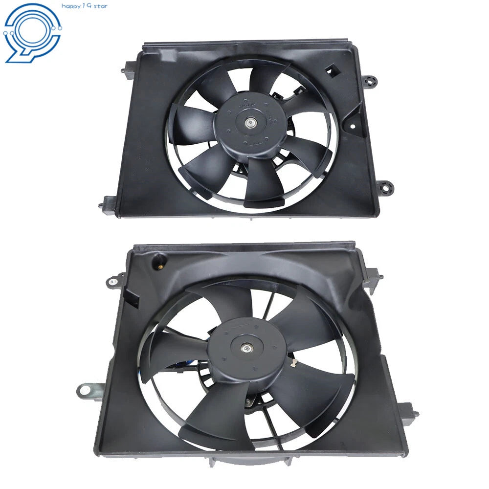 2X Radiator Cooling Fan for Honda Civic (2012–2013) Left & Right Side