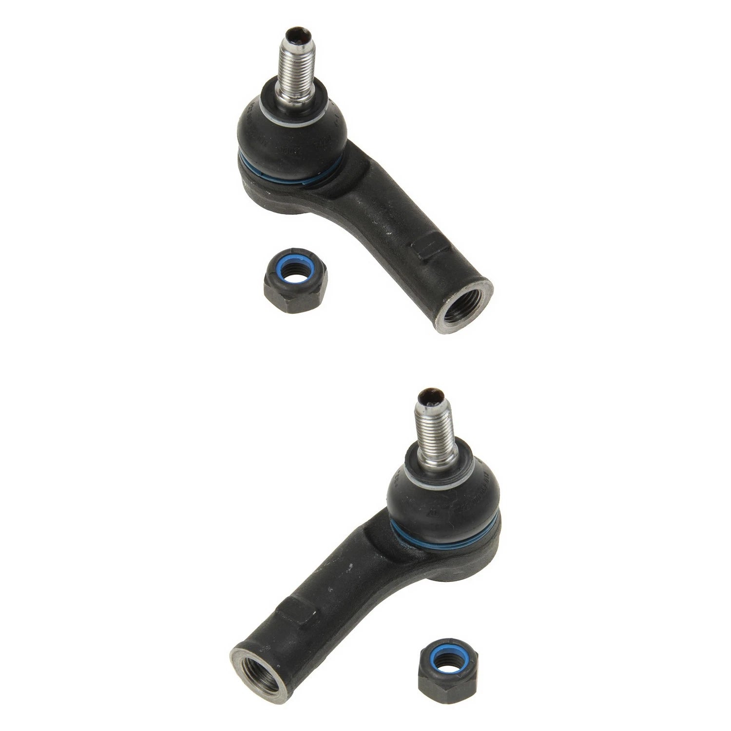 Set of 2 Outer Steering Tie Rod Ends for Audi TT Quattro VW R32 (2008–2014)