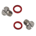 2X Straight Screw Plug Kit 90340-08002-00 for Yamaha Outboard (F9.9-300HP)