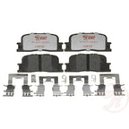 Set of 4 Brake Pads for Toyota Camry (2002–2006) Rear FWD