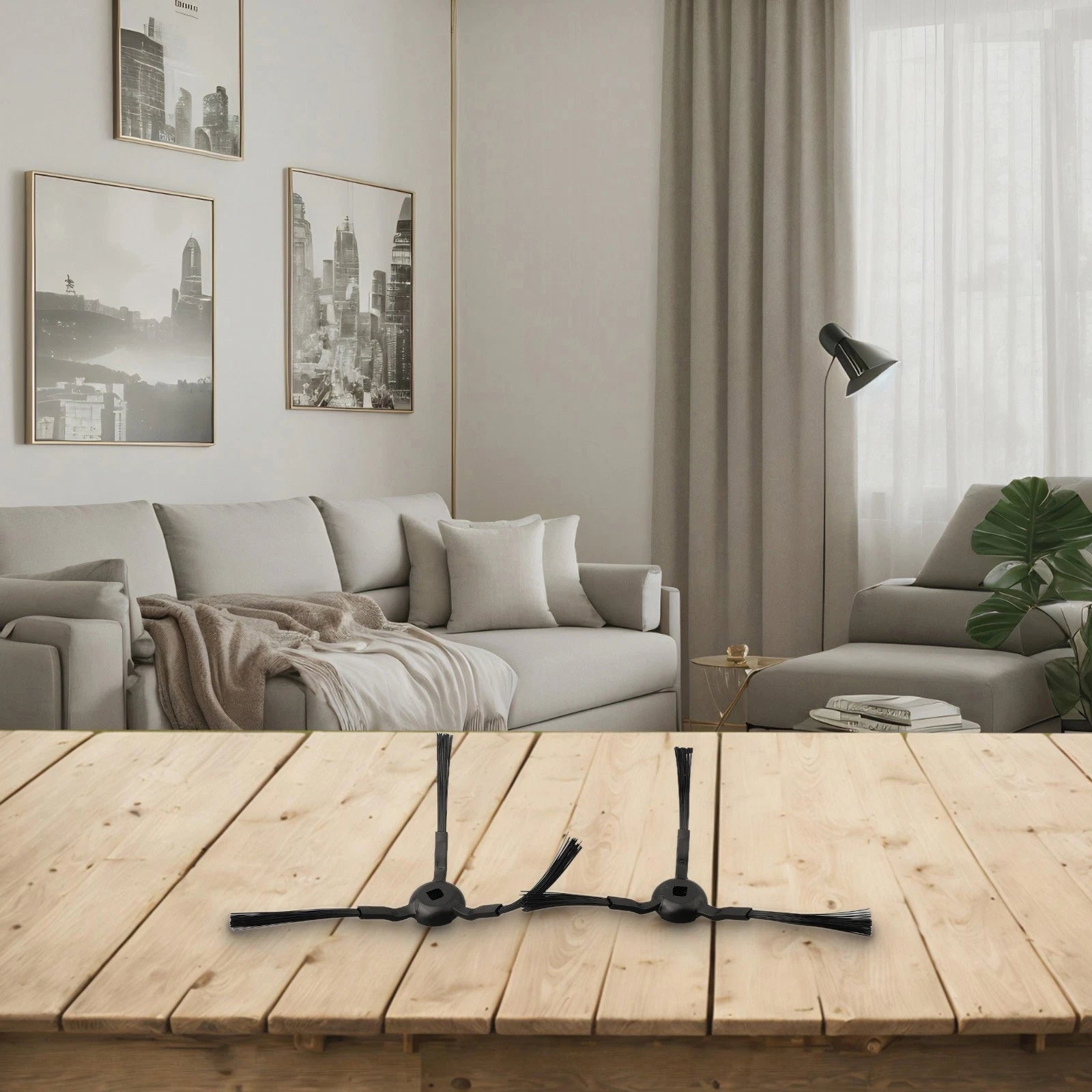 Side Brushes for Blaupunkt BPKVCBB1XTE, VRillo J300