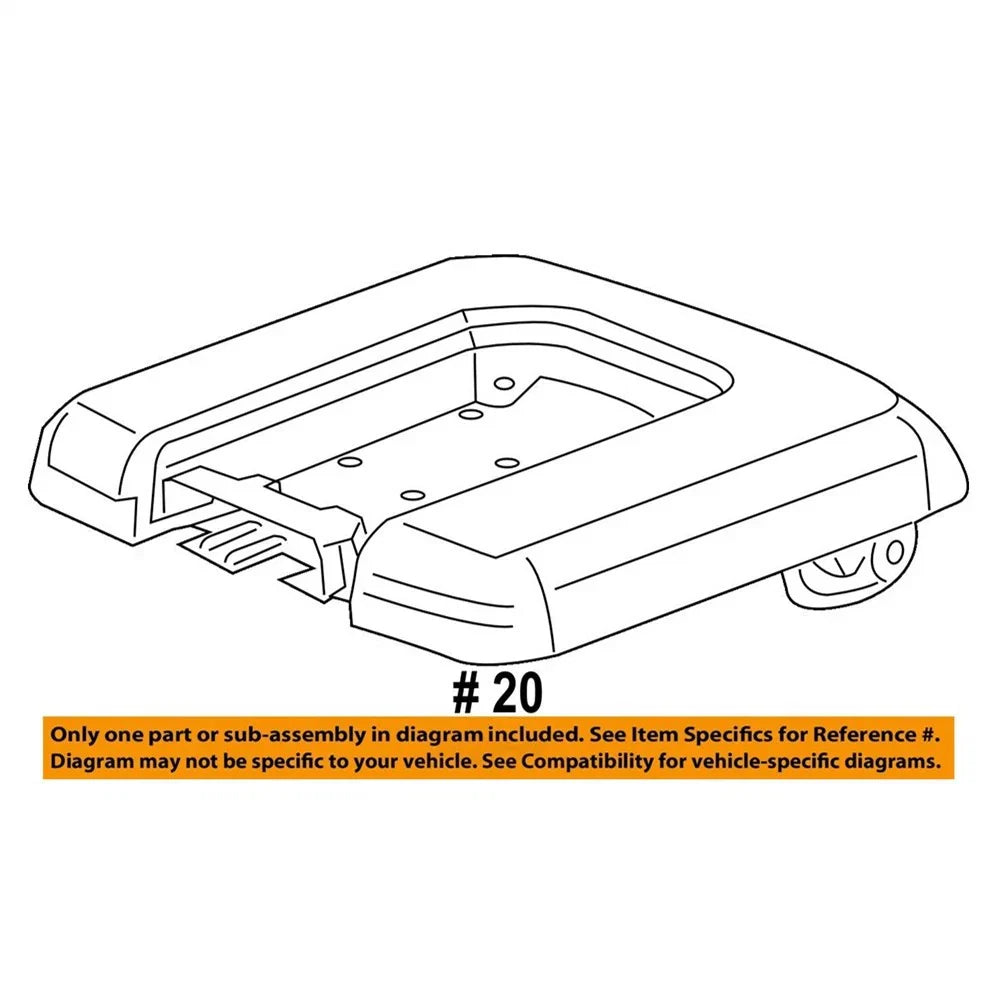 Black Console Armrest Lid for 14-17 Chevy Silverado Sierra (2014-2017)