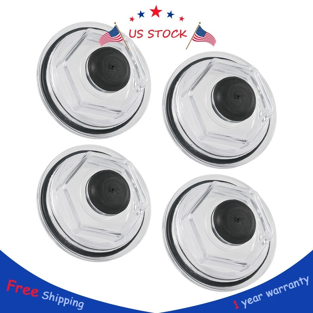 Set of 4 Oil Bath Caps for Dexter Trailer Axles (21-35 LCI 8000#)