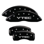 Set of 4 Gloss Black Caliper Covers for MGP 2006-2011 Honda Ridgeline