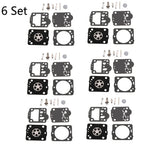 Set of 6 Carburetor Diaphragm Kit for Husqvarna 235 236 240 435 (Zama RB-149)