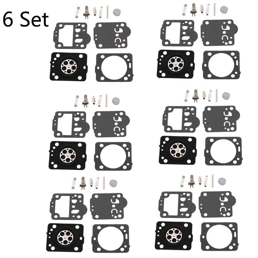 Set of 6 Carburetor Diaphragm Kit for Husqvarna 235 236 240 435 (Zama RB-149)