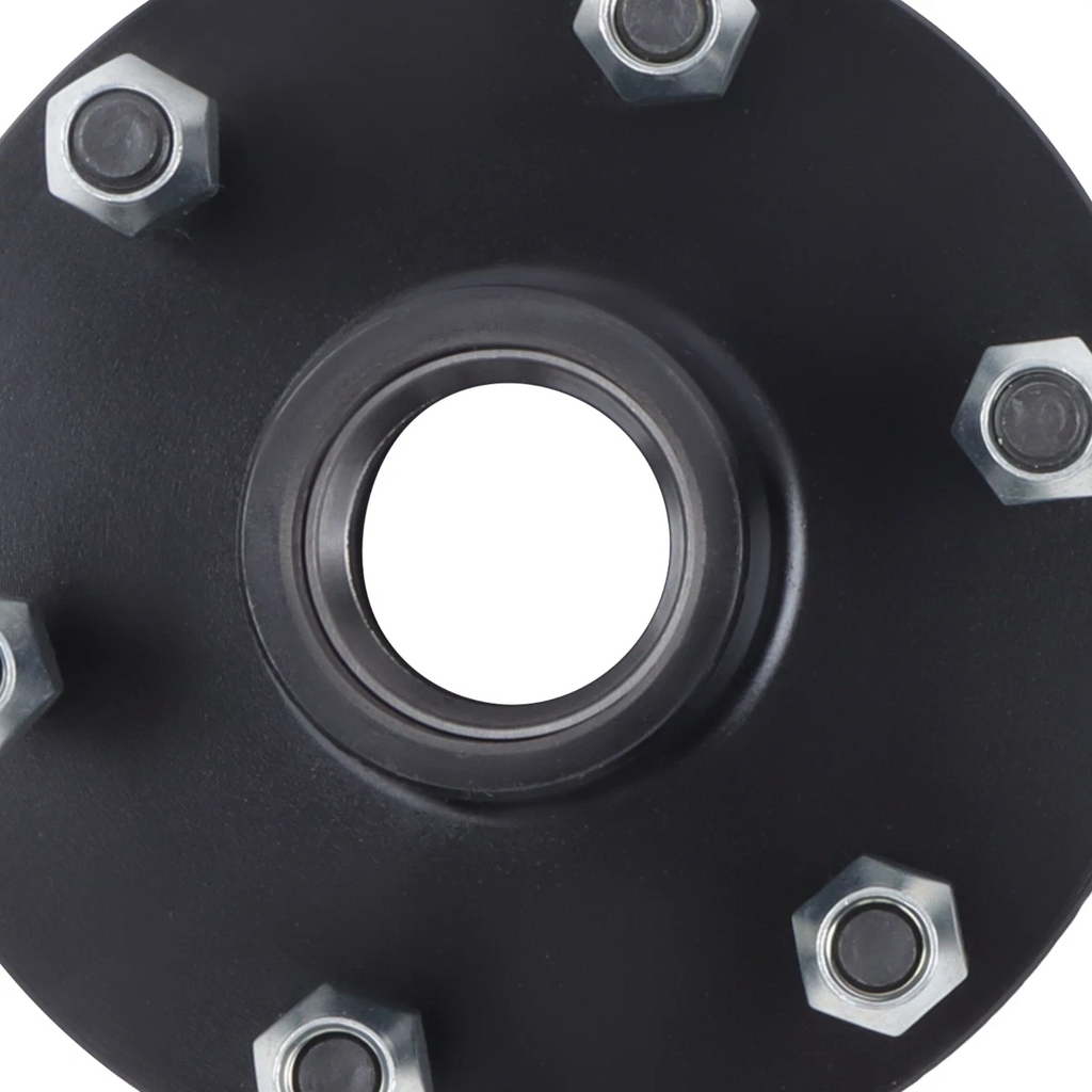 2 Pack Trailer Hub Kit for 3500 lbs Spindle (6 on 5.5")