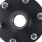 2 Pack Trailer Hub Kit for 3500 lbs Spindle (6 on 5.5")