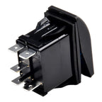 Blue LED Rocker Switch for Car Boat Truck (Compatible with )