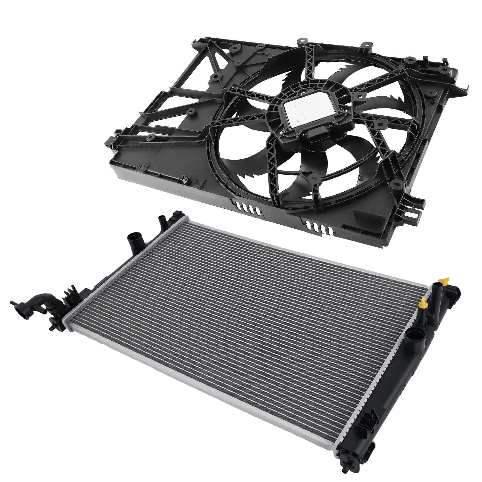Radiator with Cooling Fan Assembly for Toyota Camry RAV4 (2018–2024)