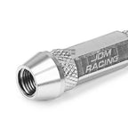 Set of 4 Silver 60mm Universal Tire Rim Air Port Dust Cover Valve Caps