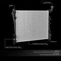 Aluminum Cooling Radiator for Durango/Grand Cherokee (2011–2021) DPI 13200