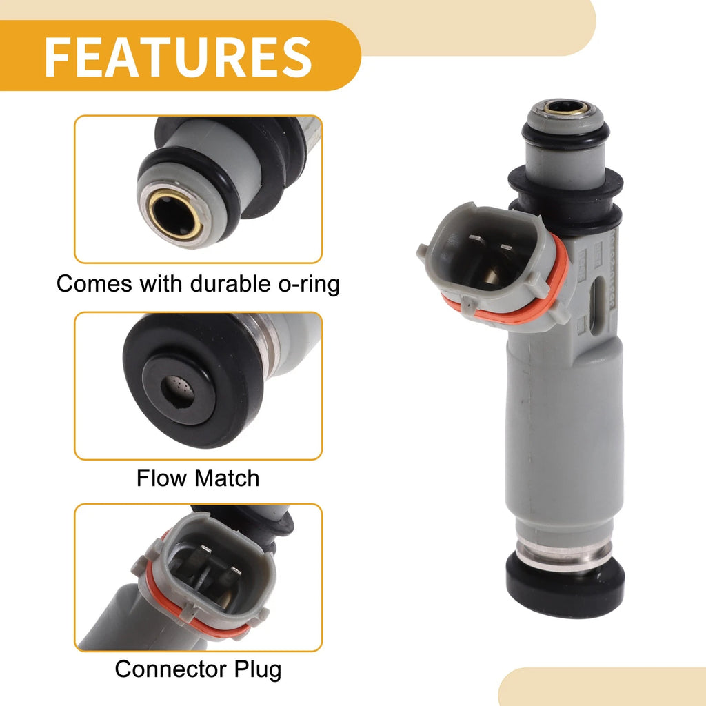 1 Pcs Fuel Injector No.3531023700 for Kia Spectra (2004–2006)