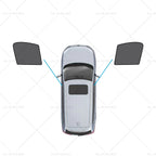 Magnetic Mesh Sun Blind Shades for Audi Q3 (2011–2018)