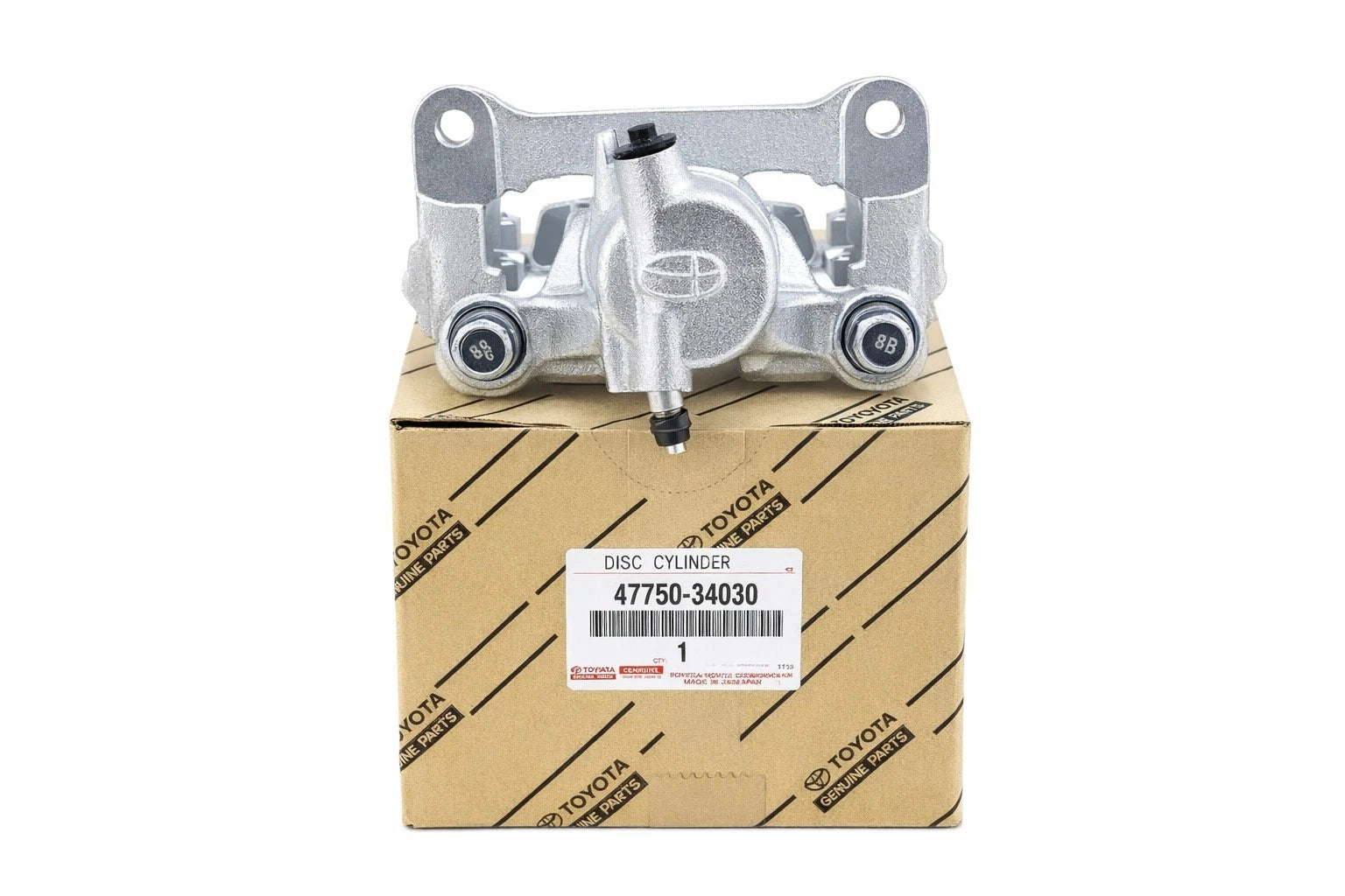 Genuine OEM Rear Left Disc Brake Caliper for Toyota 4Runner, Sequoia (2003–2023) 4775034030