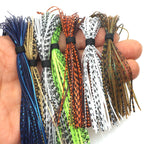 7 Color Rubber Wire Lure Strand for Spinner Skirts and Composite Lures