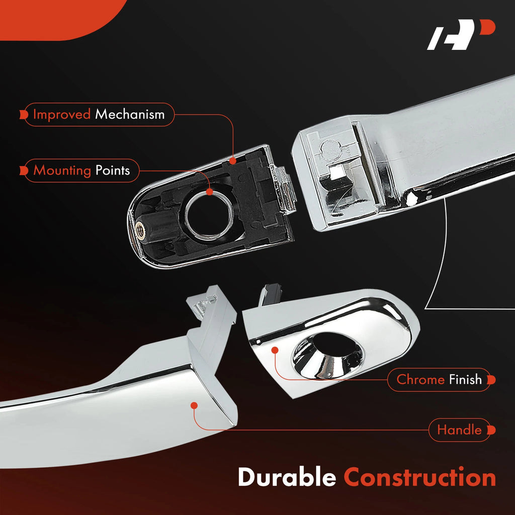 Front Left Exterior Door Handle for Chevrolet Equinox (2005-2009)