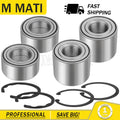 Front Rear Wheel Bearings Seals Kit for Kawasaki Brute Force 650 4x4i (2006–2013)
