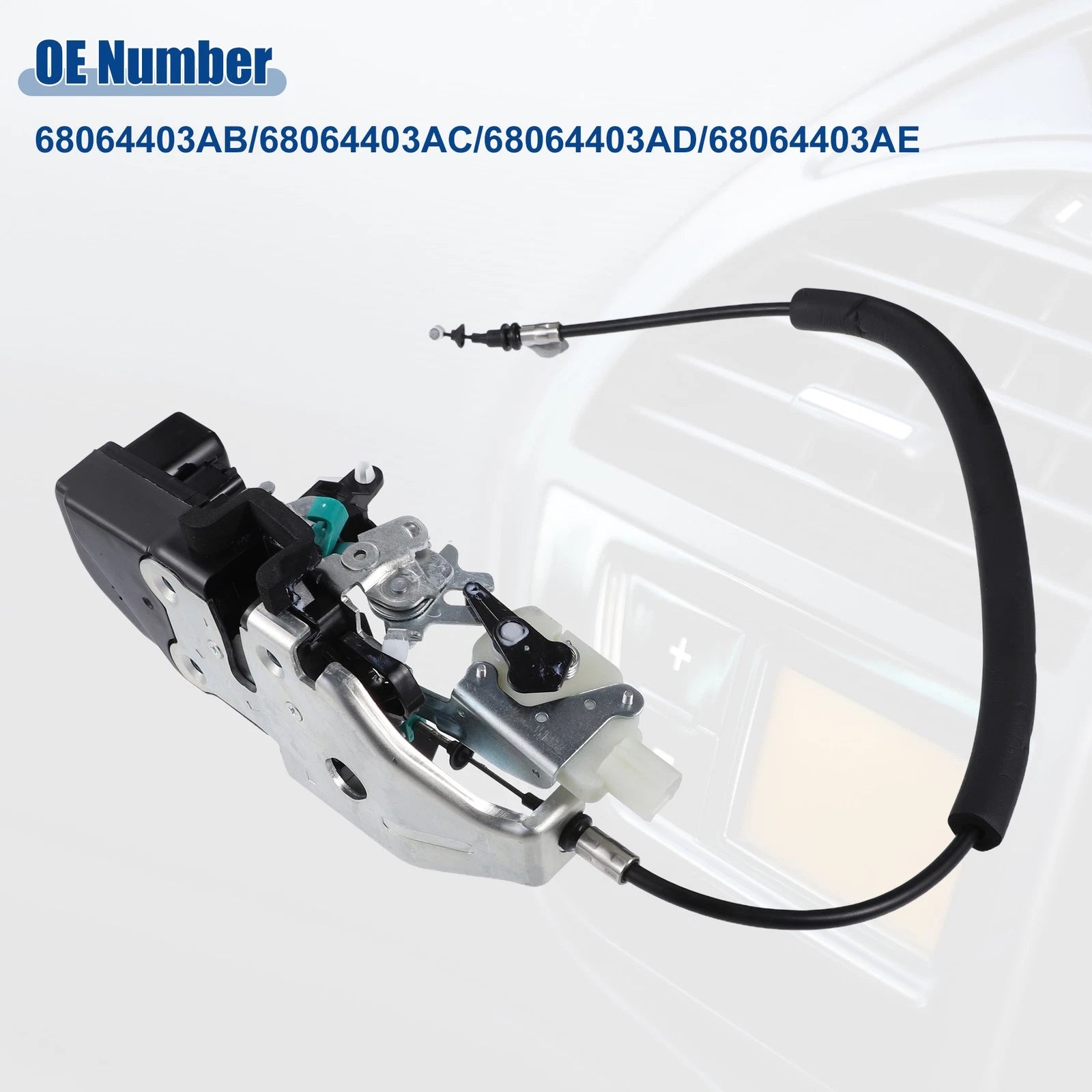 Front Left Door Lock Actuator Motor for Dodge Challenger (2011–2014) No. 68064403AB