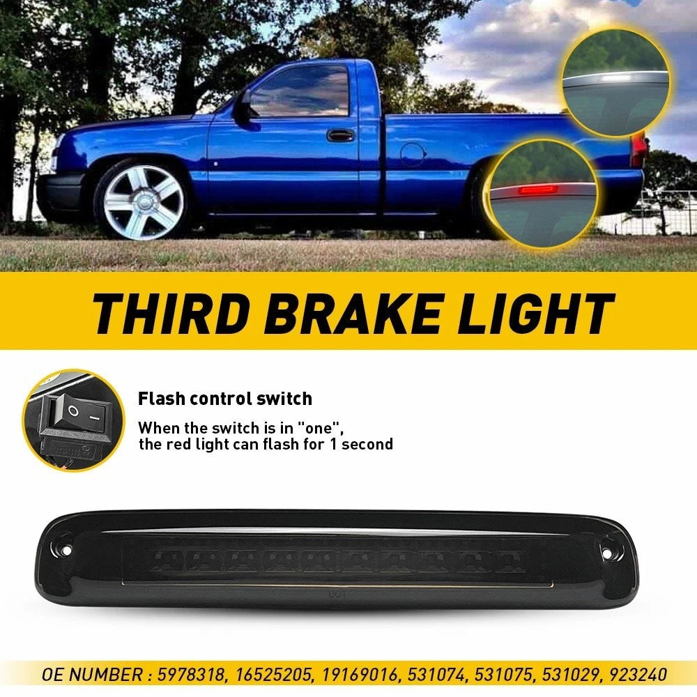 LED 3rd Third Brake Tail Cargo Light for Chevy Silverado/GMC Sierra (1999–2006)