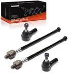 Set of 4 Front Inner Outer Tie Rod Ends for Chevy Trax (2013–2022)
