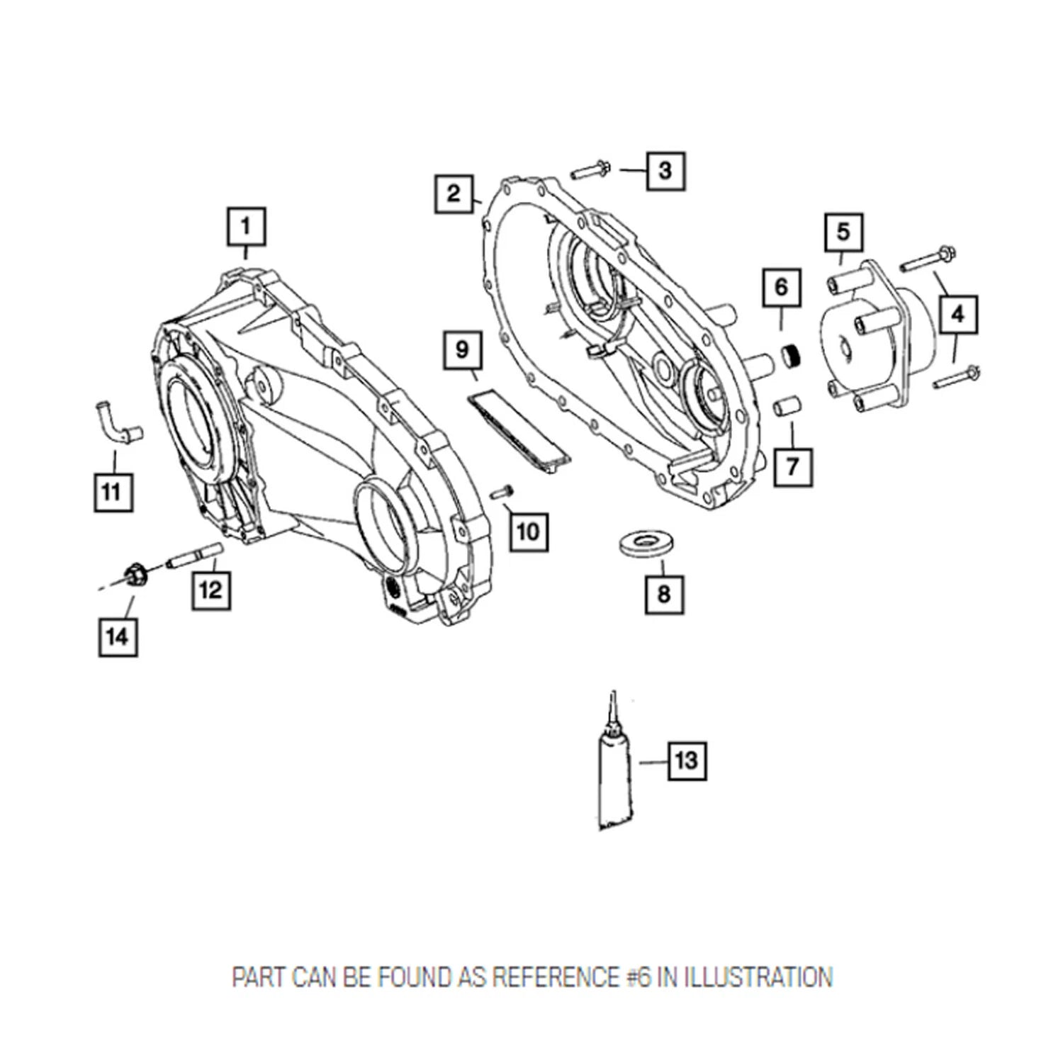 Transfer Case Oil Fill Plug for Jeep Wrangler (68001627AB)
