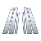 6pc Chrome Pillar Post Covers Replacement for BMW 750iL (1994–2001)