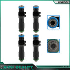 Set of 4 Fuel Injectors for Jeep Cherokee (2016–2023) Chrysler 200 (2015–2016) 2.4L