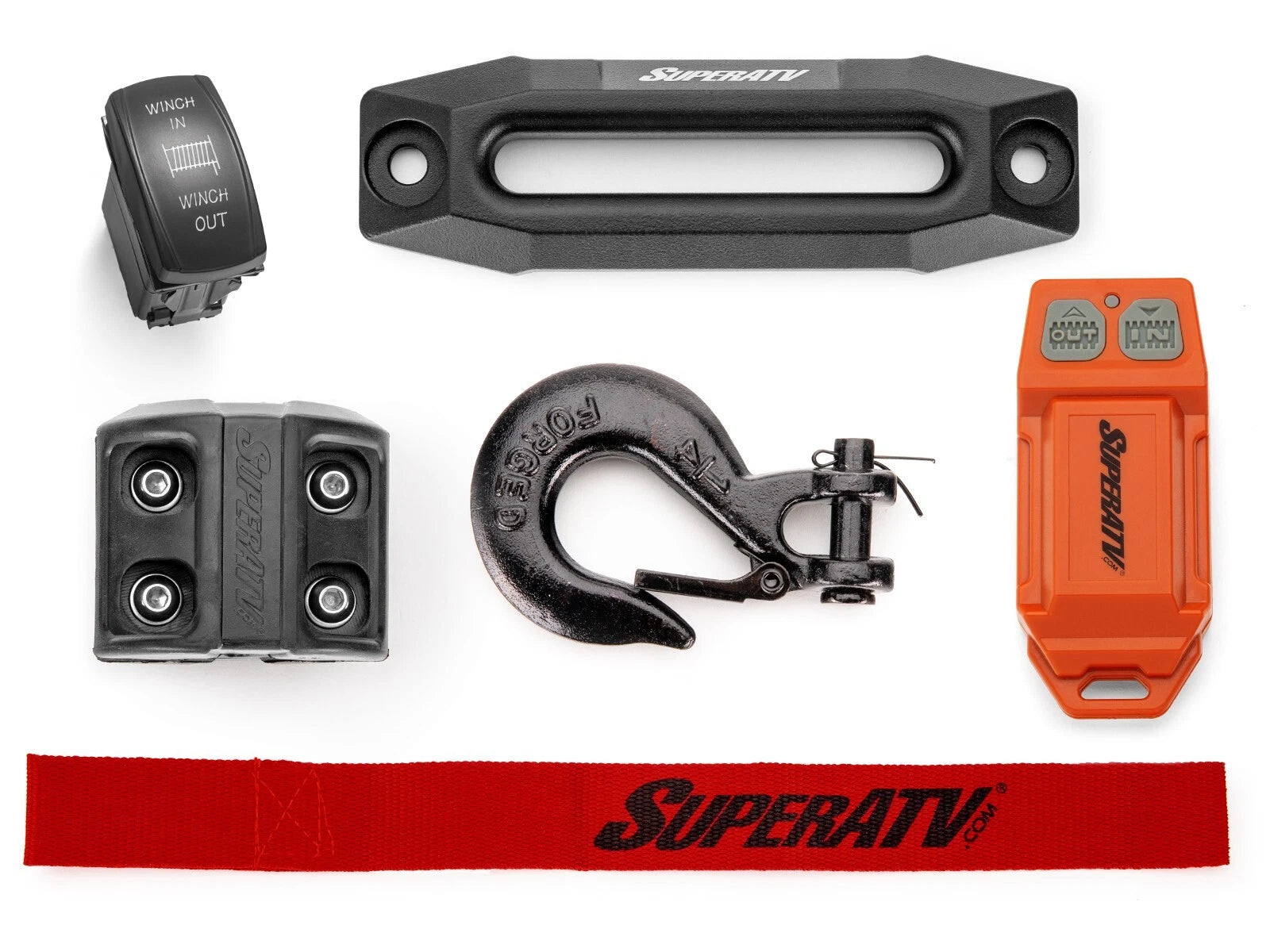Heavy Duty Winch for Yamaha Wolverine RMAX 2 / 4 (6000 lb)