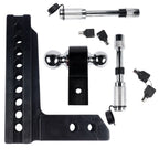 Aluminum Tow Hitch for 2" and 2-5/16" Balls (Universal Fit)