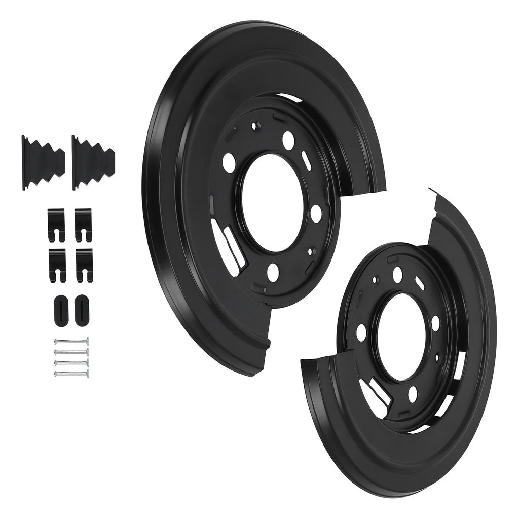 Rear Brake Dust Shield Plates for Ford Excursion F-250 F-350 (1999–2012)