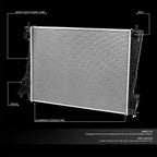 Cooling Radiator for Ford Mustang 5.0L (2012–2014) 13483