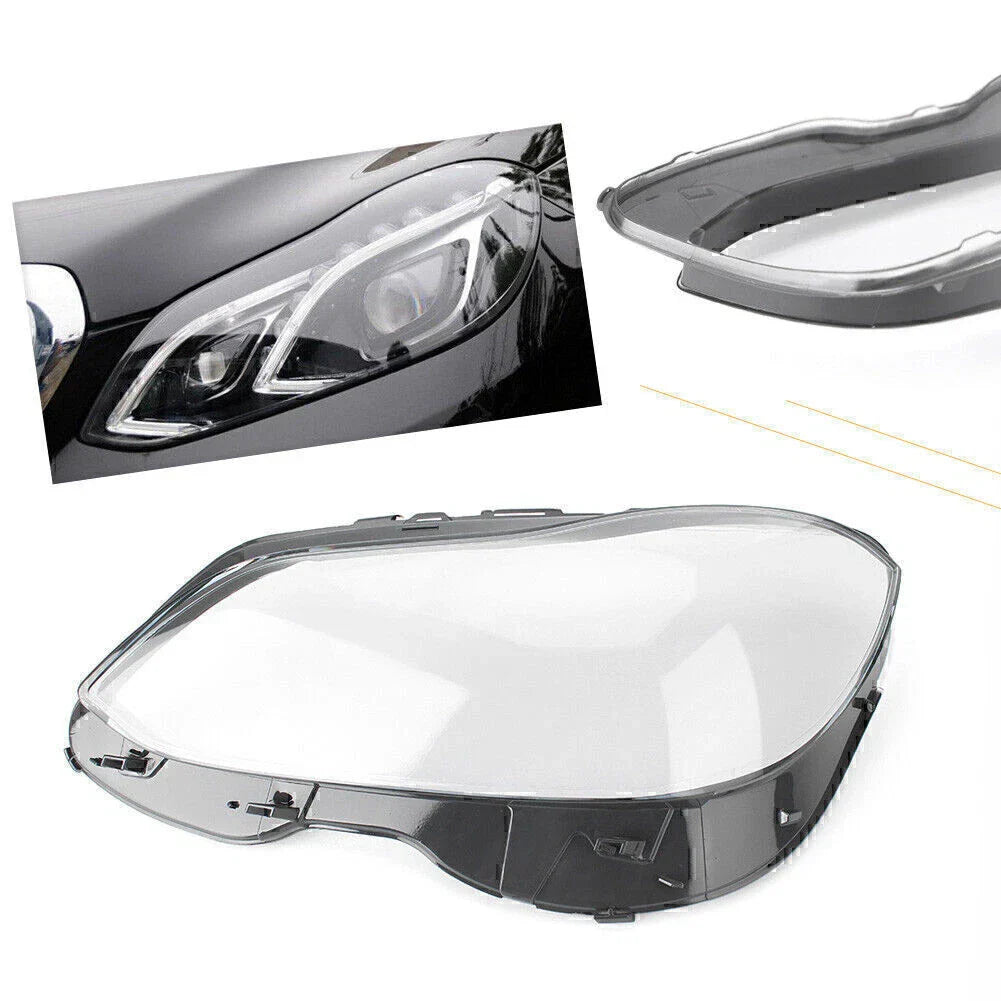 Left Headlight Lens Cover for Mercedes Benz W212 (2014-2015)