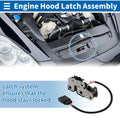 Hood Latch Assembly for Volkswagen Touareg (2011–2018) No. 7P6823509