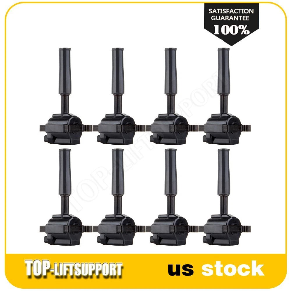 Set of 8 Ignition Coils for Jaguar XJR XKR XK8 XJ8 V8 4.0L