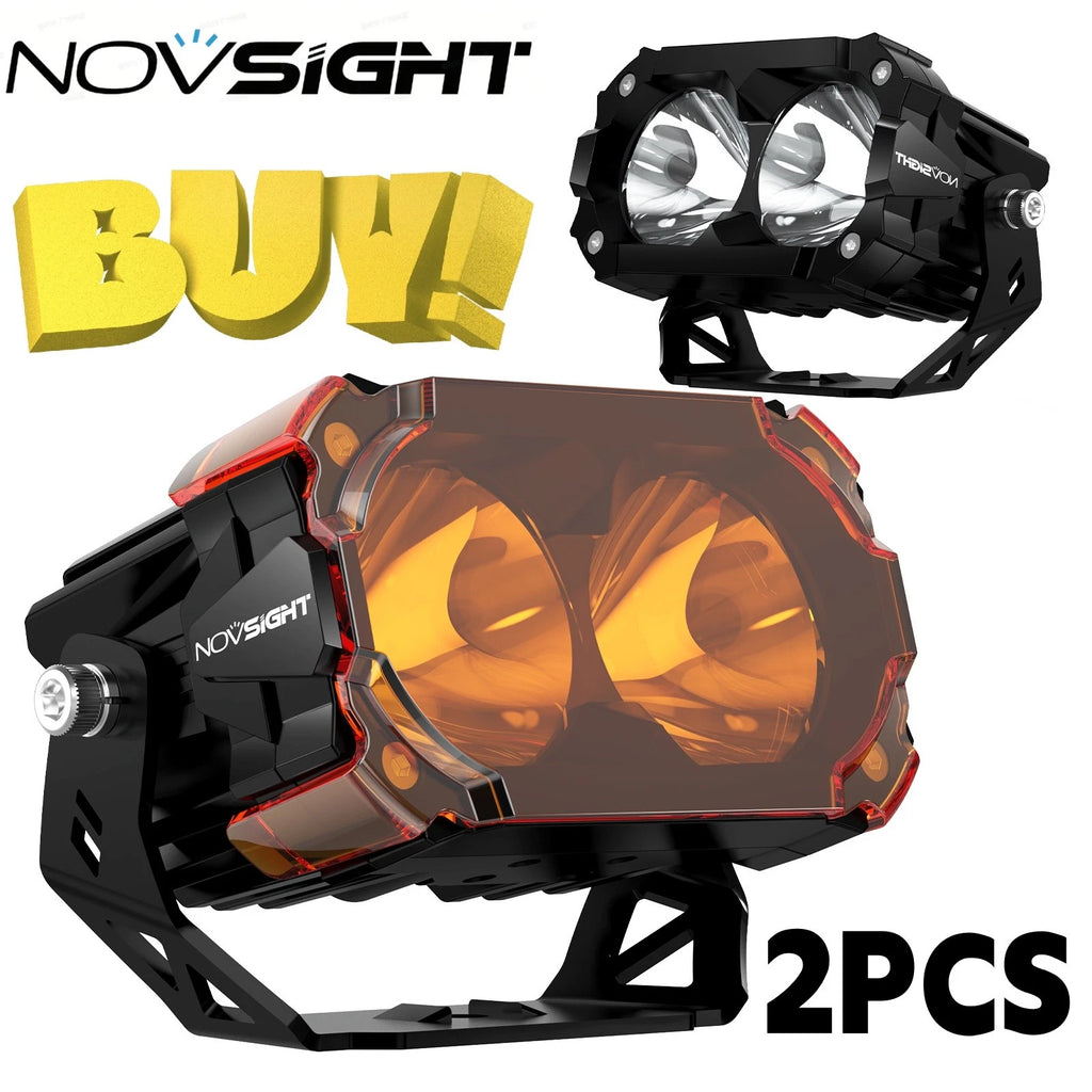 2X 4.5" LED Pod Work Light for Jeep ATV UTV (2010–2023)