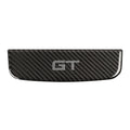 Carbon Fiber Interior Storage Box Trim Cover for Ford Mustang (2015–2019)