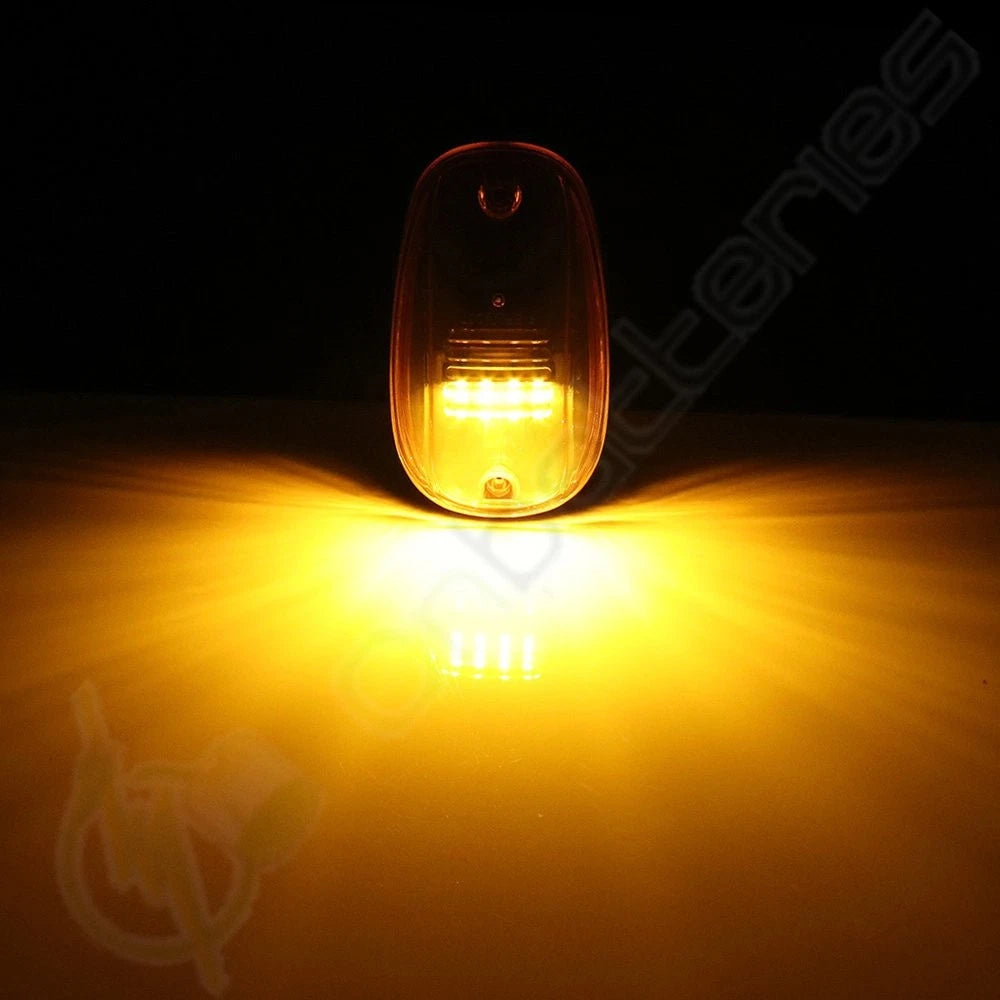 5X Amber 16-3528-SMD Cab Marker Lights for Dodge Ram 1500-5500 (2003–2015)