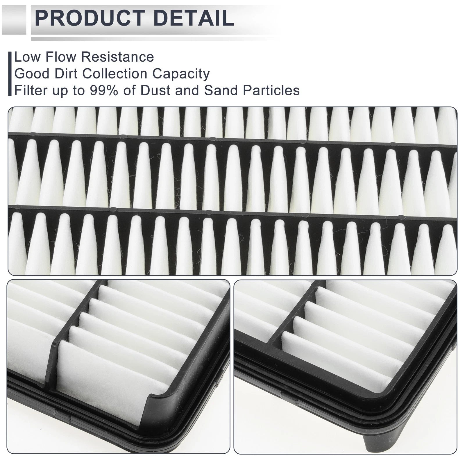 Engine Air Filter No. 1780138030 for Toyota Land Cruiser (2016–2021)