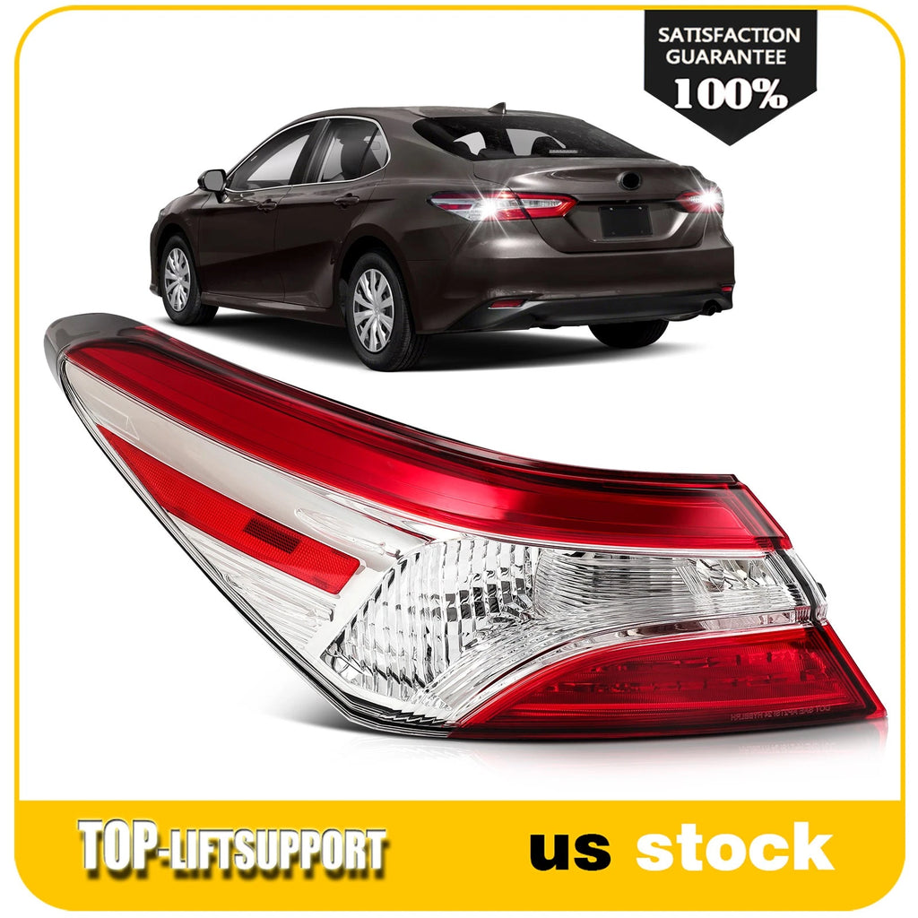 Tail Light Assembly for Toyota Camry (2018–2020) Left Driver Side Red