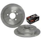 Rear Disc Brake Rotors for Ford AU Series 1 (1998-2000) with Disc Pads