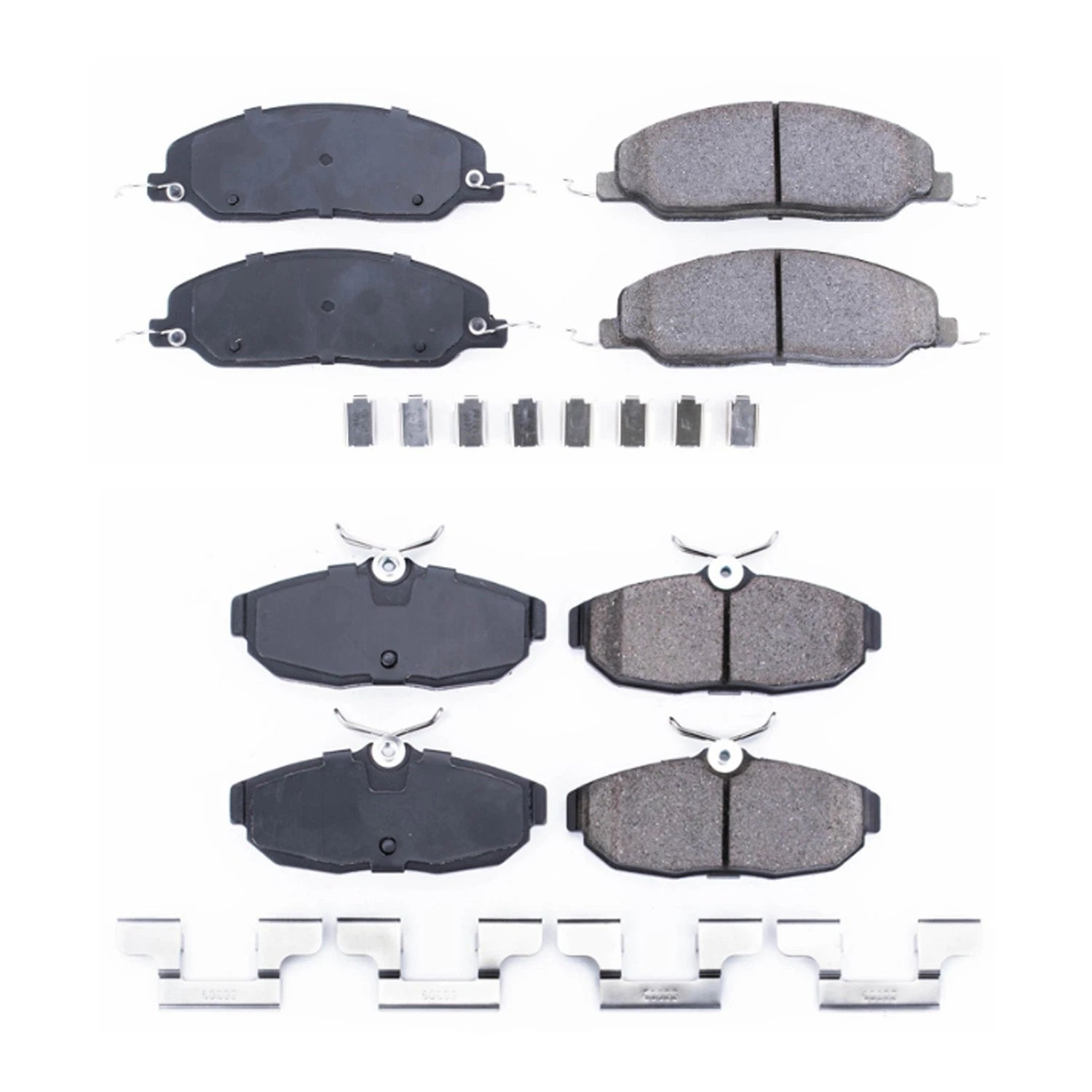 PowerStop Front & Rear Carbon Fiber Ceramic Brake Pads Kit for Ford Mustang