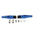 Blue Rear Passenger Foot Pegs for Yamaha YZF R1 R6 R1M R1S