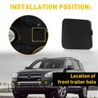 2X Front Bumper Tow Hook Eye Cover Cap for Toyota RAV4 (2011–2012)