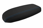Console Lid Pull Over Cover Leather for Ford Mustang (1994–2004) Blue Stitch