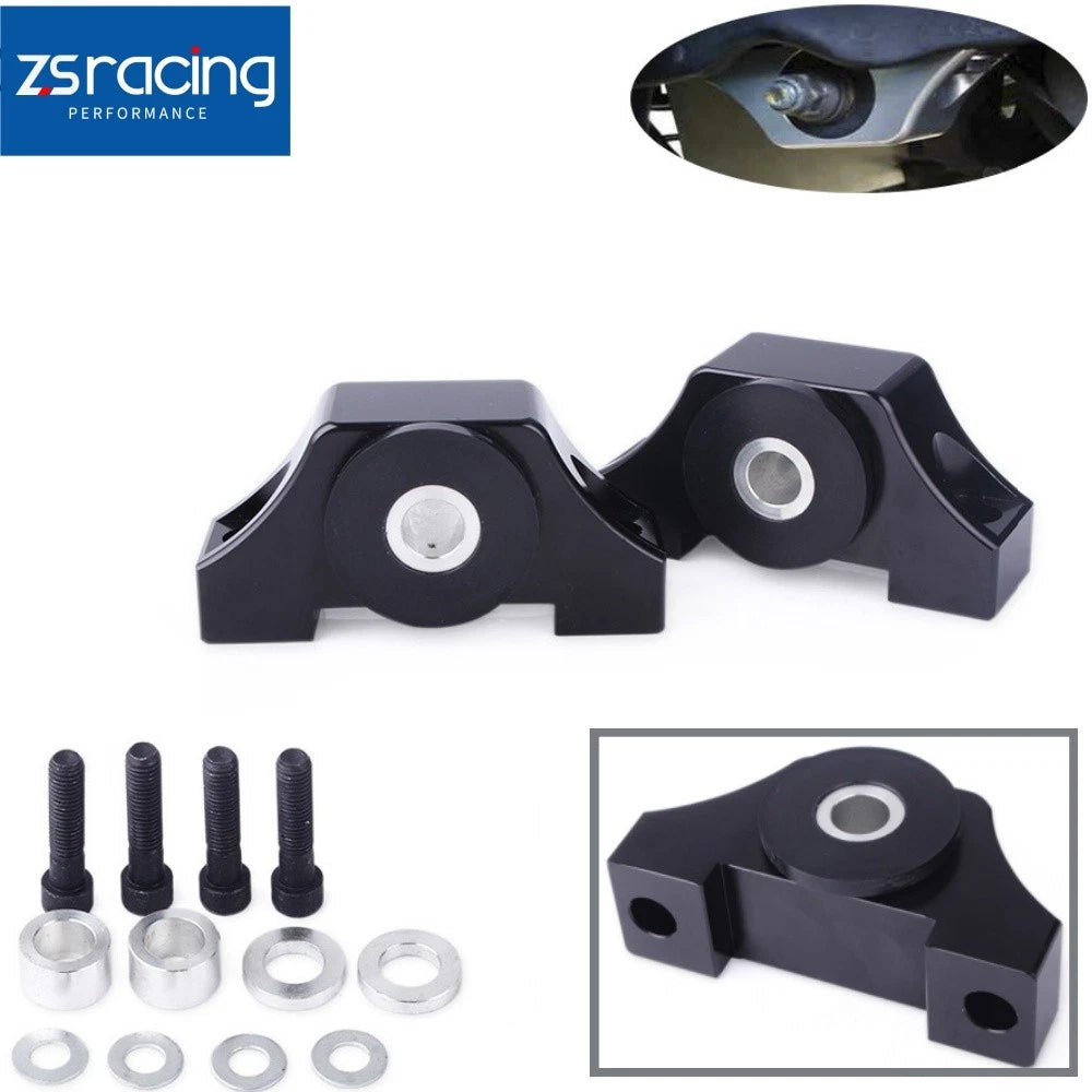 Black Motor Torque Mount Kit for Honda Civic (1992–2001) B-series/D-series